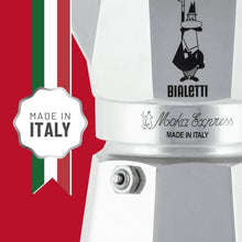 Cafetera Italiana Bialetti Océana Moka Express de 4 y 6 tazas - Café Central