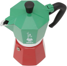 Cafetera Italiana Bialetti Moka Express de 3 y 6 tazas Roja - Café Central