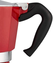 Cafetera Italiana Bialetti Moka Express de 3 y 6 tazas Roja - Café Central