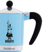 Cafetera Italiana Bialetti Rainbow de 3 y 6 tazas - Café Central