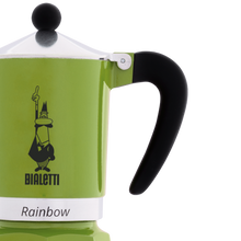 Cafetera Italiana Bialetti Rainbow de 3 y 6 tazas - Café Central