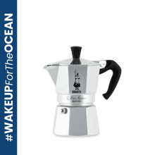 Cafetera Italiana Bialetti Océana Moka Express de 4 y 6 tazas - Café Central