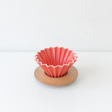 Origami Dripper original en Roja. Para café de filtro Café Central